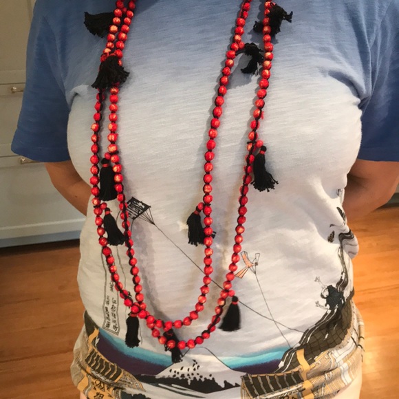 Roberta Roller Rabbit Jewelry - Tassel necklace